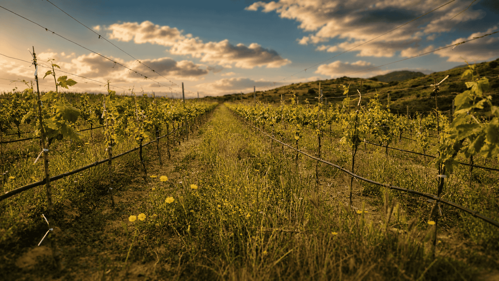 Vigneto Fraponti primavera
